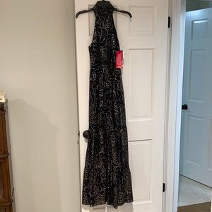 Brand new with tags halter gown!
